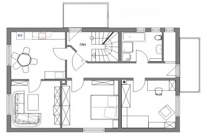 Helle 3-Zimmer Wohnung mit 81 m² in Schwandorf/Klardorf