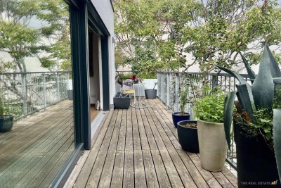 U4 - Pilgramgasse: Terrassenwohnung mit Parkplatz