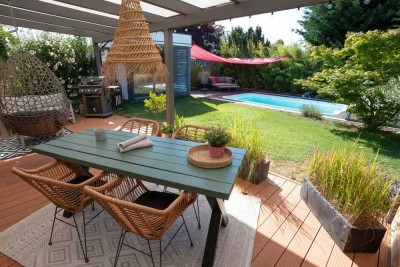Einfamilienhaus mit Pool und Sauna