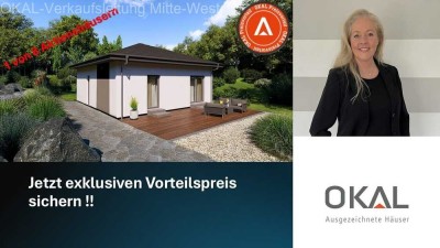 COOL-SUMMER-AKTION !!! KOMPAKTES WOHNEN MIT STIL UND FUNKTION - Malervorbereitet inkl. Grundstück