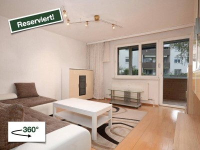 Reserviert! Helle 3-Zimmer-Wohnung mit Balkon und Wintergarten
