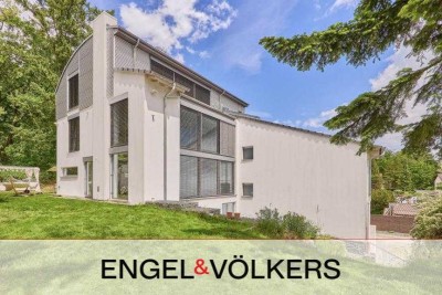 Lichtdurchflutetes Architektenhaus in idyllischer Waldrandlage - Raum für Individualisten, Naturl...