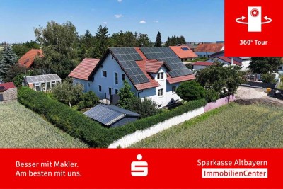 Ankommen und die Ruhe genießen - Hochwertiges Wohnhaus mit freiem Blick über Wiesen und Felder