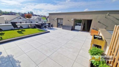 Exklusives Penthouse mit außergewöhnlicher Terrasse
in der "Neuen Mitte" von Urbach!