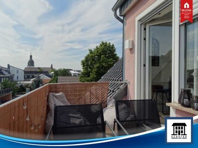 2-Zimmer-Wohnung mit Balkon, zwei Bädern und edlem Fliesenboden in bester Lage von Rheinbach-Stadt