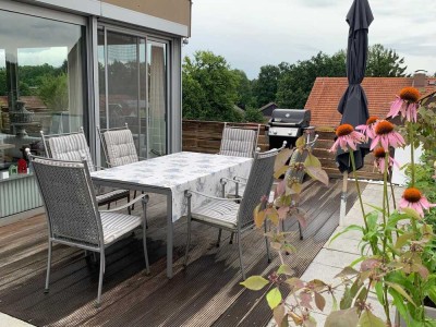 Stilvolles 2-Zimmer Penthouse als Wohnerlebnis über den Dächern von Jesteburg