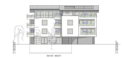 Projektierte 2-Zimmer-Neubauwohnung mit Balkon in Weil am Rhein -Fertigstellung 2026