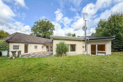 Alles auf einer Eben - Großzügiger Bungalowtraum mit großem Garten in Kleineichen