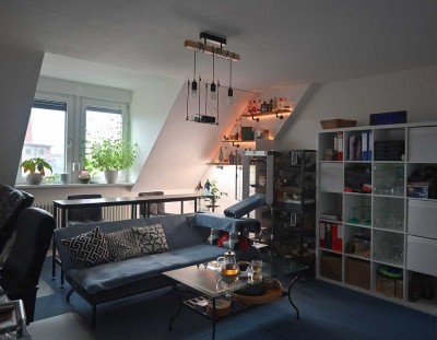 01.02.2026: Helle 2-Zimmer Wohnung im DG in Heidelberg-Bergheim