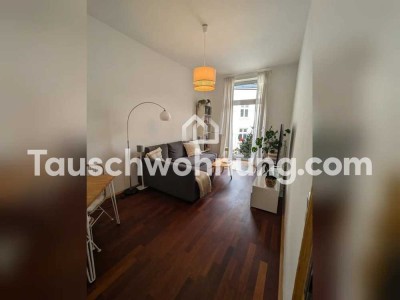 Tauschwohnung: 3 ZKB und Balkon Altbau in Sachsenhausen nähe Schweizer Platz