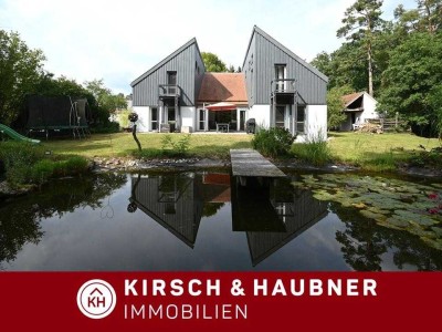 DIE Gelegenheit für Unternehmer!
Designorientiertes Architektenhaus mit großer Gewerbefläche -  ...
