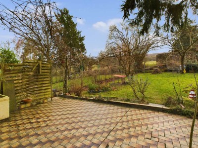 Einfamilienhaus-Charakter-Eigentumswohnung mit Garten in Ranstadt-Bellmuth