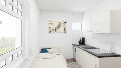 Exklusives 1-Zimmer-Apartment - Erstbezug nach Kernsanierung!!!