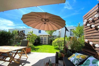 Schöne 2,5 Zimmer Wohnung mit großem Garten in Karlsfeld!