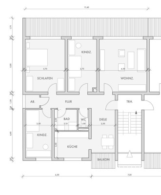 Traumhafte 4,5-Zimmer-Erdgeschosswohnung zwei Balkonen & moderner Ausstattung – frei ab 01.09.2025