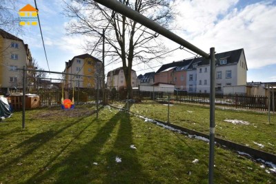 Frisch renovierte helle Wohnung in Burgstädt mit begrüntem Innenhof