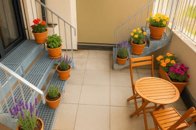 Erdgeschoß! 2-Zimmer-Wohnung mit Terrasse! – urban &amp; naturnah in Penzing