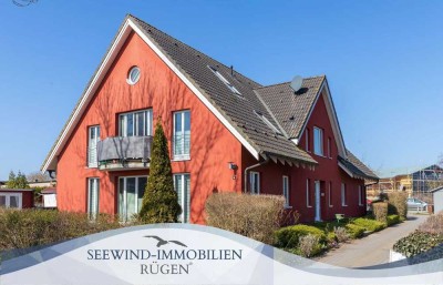 Begehrte Maisonette-Wohnung mit sonnigem Balkon in Middelhagen
