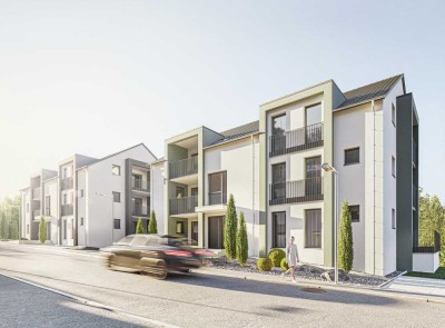 Neubau - Erstbezug - 2 Zimmer - 1. Obergeschoss - Nordwest - Einbauküche