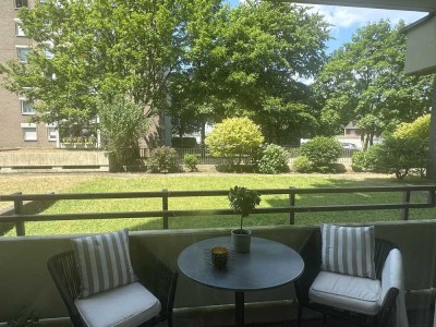 Modern furnished SCANDINAVIAN STYLE in green Area Neuss Holzheim, parking