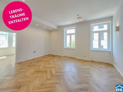 Moderne Wohnungen in revitalisiertem Altbauprojekt