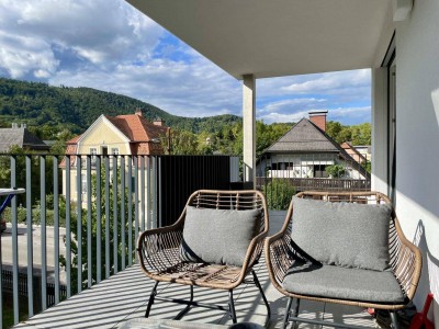 Nähe FH - Joanneum, wunderschöne, neuwertige 2-Zimmer-Wohnung mit einladendem 16 m² großen Balkon und Tiefgarage in ruhiger, begehrter Lage!