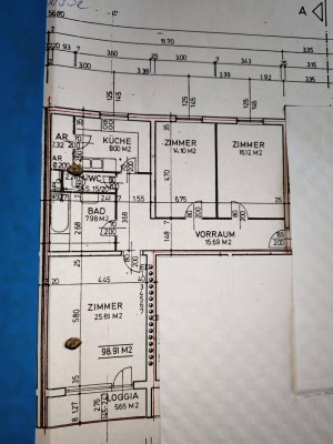 100m2 Wohnung in Top Lage mit Aussicht
