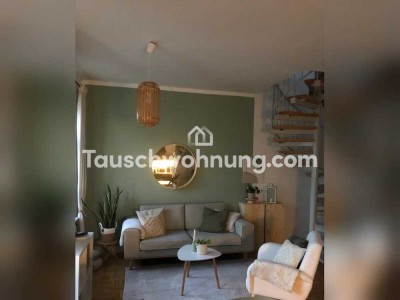 Tauschwohnung: Maisonettewohnung im Zentrum West
