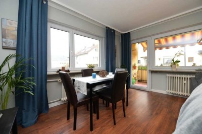 Renovierte 3 Zimmer Wohnung mit 2 Balkonen in Stuttgart-Vaihingen