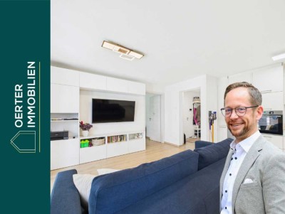 Moderne 3-Zimmer-Gartenwohnung zur Miete – ebenerdig, mit Terrasse und Garten