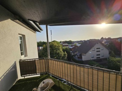 Stilvolle 3-Zimmer-Dachgeschosswohnung mit Balkon in Worms-Ibersheim