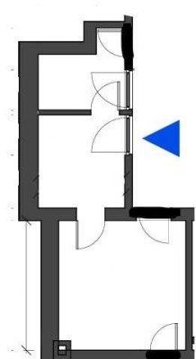 Schöne 1-Zimmer-EG Wohnung - Weststadt KA