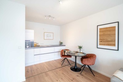 Frei zum Einzug - Wunderschöne Zweiraumwohnung in toller Lage