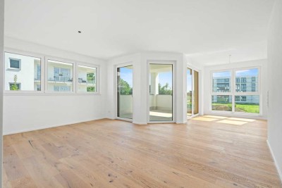 Ihr Familientraum in Achstetten - Großzügige und gehobene 4,5-Zi.-Wohnung mit Balkon & Tageslichtbad