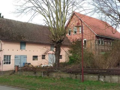 Resthof im Rohbauzustand