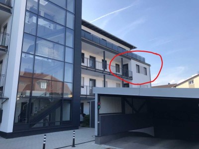 Exklusive, neuwertige 3-Raum-Wohnung mit gehobener Innenausstattung mit EBK in Deggendorf, Bj 2018