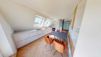 Vollmöblierte 2-Zimmer-Wohnung – Erstbezug nach Sanierung