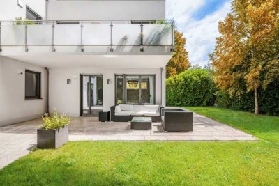 Schöne 2-Zimmer-EG-Wohnung mit EBK Toplage im Norden von München, Medienpark und Uni-Nähe