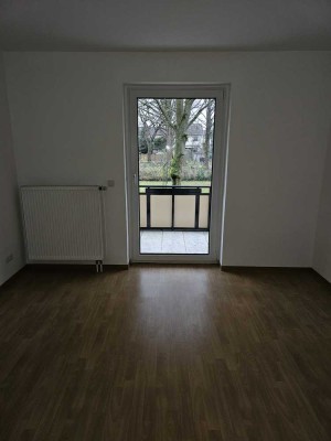 Renovierte 2 Zimmer-Wohnung mit Balkon im Erdgeschoss