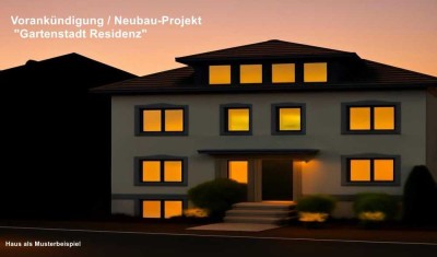 Exklusives Neubauprojekt - Gartenstadt Residenz - 6 Familienhaus