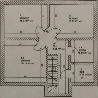 3-Zimmer Dachgeschosswohnung in Zeuthen