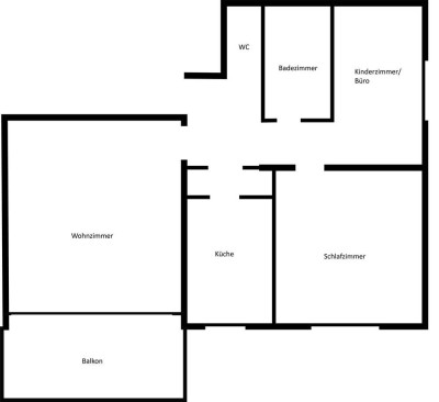 2.	Moderne Wohlfühloase mit großzügigem Balkon