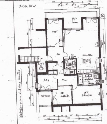 Geschmackvolle, neuwertige 5-Raum-Penthouse-Wohnung mit lux. Innenausstattung mit Balkon und EBK