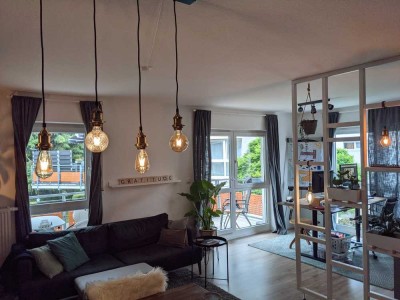 Helle Wohnung mit drei Zimmern, Balkon und Einbauküche in Limburg