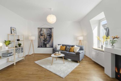 Großzügige Maisonette-Wohnung mit Balkon und ausgebautem Dachboden – Ihr neues Zuhause mit Charme!