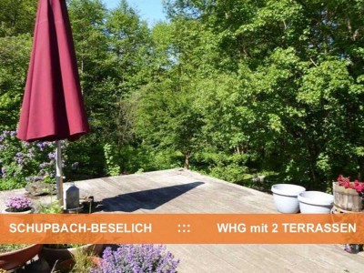LAND-IDYLLE   :::    WUNDERSCHÖNE GARTENWOHNUNG mit 2 TERRASSEN