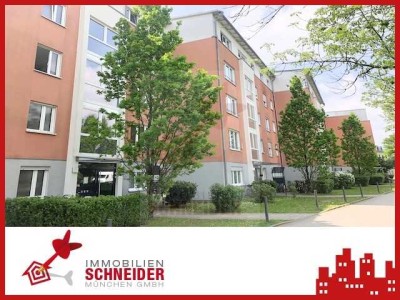 IMMOBILIEN SCHNEIDER - Berg am Laim - Helle 2 Zimmer Wohnung mit Süd-Balkon, EBK und Parkett
