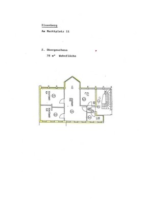 Große, gemütliche Wohnung im Stadtzentrum