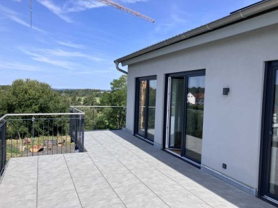 Moderne Dachgeschosswohnung mit sonniger Dachterrasse - Neubau