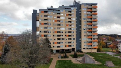 Schöne 1-Zimmer-Wohnung mit überdachtem, sonnigem Balkon